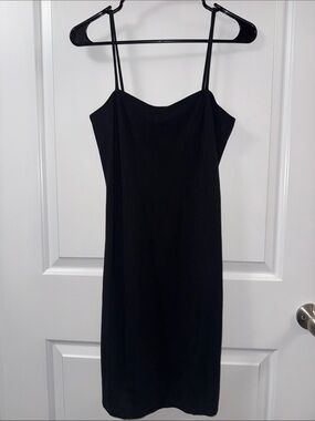 Forever 21 Black Spaghetti Strap Mini Dress